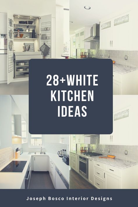 If you've convinced yourself that white kitchen cabinets are totally boring and #basic, check these out. Get design and decorating inspiration ...  #kitchenideas #homeinteriordesign #whitekitchenapplianceset Kitchen Aesthetic White, White Kitchen Aesthetic, White Kitchen Aid, White Kitchen Design Ideas, White Kitchen Accessories, White Tile Kitchen Backsplash, Classical Kitchen, White Kitchen Ideas, Modern Kitchen Renovation