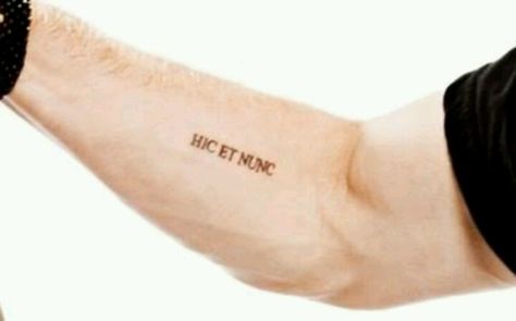 Ian has a tat on his arm Forearm Tattoo Quotes, Studio Images, Ian Joseph Somerhalder, Piercing Studio, Hand Tattoo, Symbolic Tattoos, Here And Now, Ian Somerhalder, S Tattoo