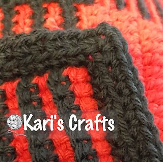 Kari's Crafts: Envelope Border aka Double Border - Slip Stitch Start Method Crochet Double Border, Envelope Border Crochet, Crochet Envelope Border, Crochet Starting, Crochet Envelope, Make An Envelope, Crochet Blanket Border, Overlay Mosaic Crochet, Crochet Border Patterns