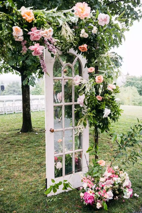 Wedding entrance table