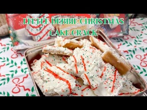 Holiday baking | Little Debbie Christmas tree cake crack! | EASY holiday recipes | The Basham’s - YouTube Christmas Tree Desserts, Little Debbie Christmas Tree, Little Debbie, Easy Holiday Recipes, Tree Cake, Cookie Swap, Christmas Tree Cake, Tree Cakes, Simple Holidays