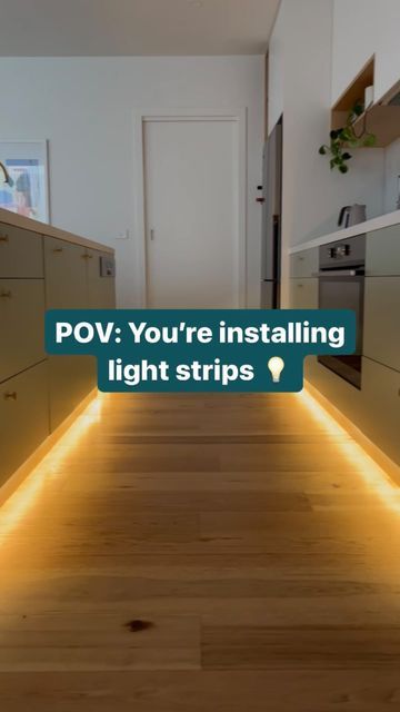 Bunnings Warehouse on Instagram: "Introducing ✨ ‘Click Warm White Battery Operated LED Sensor Strip Lights’ ✨ the perfect way to add subtle ambience and flair to your home. Did we mention they are rental-friendly... thank us later! #LuxeForLess" Battery Led Light Strip, Rental Friendly, Strip Lights, Led Light Strips, Studio Apartment, Battery Operated, Strip Lighting, Warm White, Led Lights