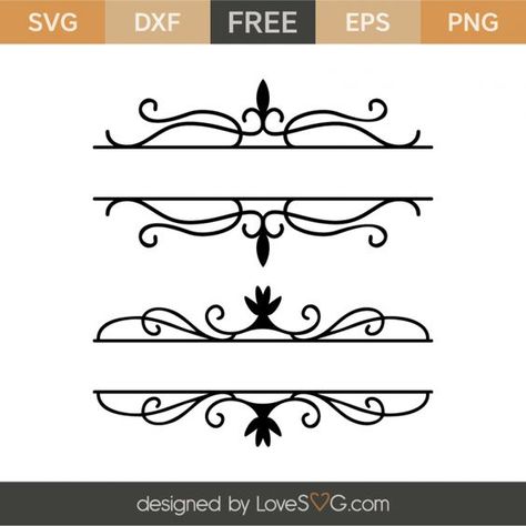 Mailbox Svg, Mailbox Decal, Free Monogram Fonts, Mailbox Decals, Free Monogram, Split Monogram, Free Svg Files, Wedding Tattoos, Vinyl Ideas