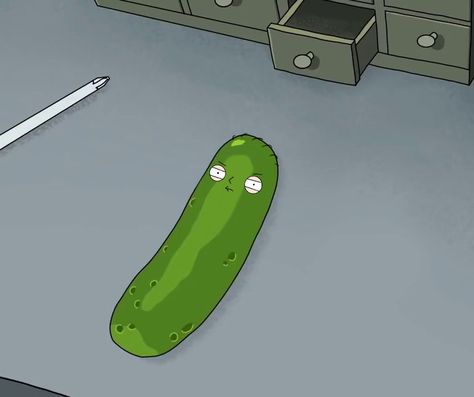 Pickle Quotes, Mr Pickles, Pickle Rick, So Confused, Green Characters, Rick Sanchez, Desktop Wallpaper Art, Green Grapes, Craft Classes