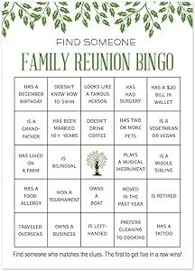 Family Reunion Program Ideas Free Printable, Family Reunion Ideas Organizing, Family Reunion Bingo, Family Reunion Quotes, Family Reunion Food, Family Reunion Activities, Family Reunion Favors, Free Printable Bingo Cards, Free Bingo Cards