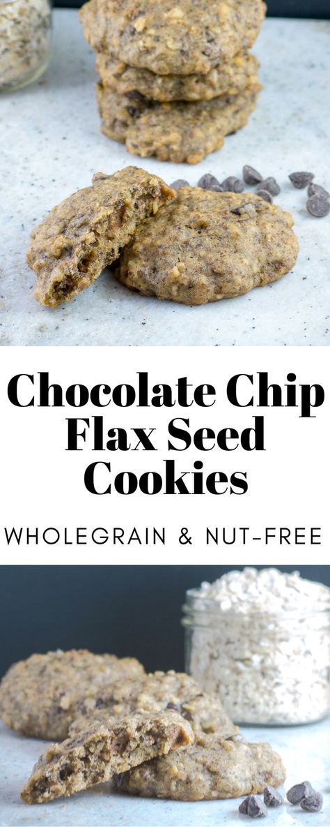 Chocolate Chip Flax Seed Cookies | Whole-grain, oats and ground flax. Flax Seed Cookies, Flax Cookies, Balance Food, Ground Flax Seed, Seed Cookies, Flax Seed Recipes, Lean Belly Juice, Belly Juice, Lean Belly