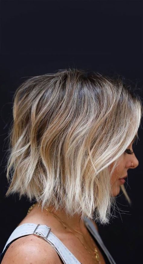 27. Seamless blonde Let us get a sneak peek into world of perfect haircuts and hairstyles for 2021. Whether you have ‘in’ hairstyle or... Seamless Blonde, Hairstyles Blonde, Blonde Bob Hairstyles, Best Haircuts, Blonde Pixie Hair, Short Blonde Haircuts, Blonde Pixie Haircut, Short Blonde Hair, Blonde Pixie