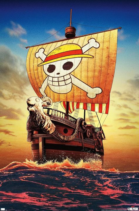 Going Merry, One Piece Live Action, Wall Poster Prints, Barn Wood Frames, Trends International, Wall Poster, Live Action, Framed Wall, Poster Wall