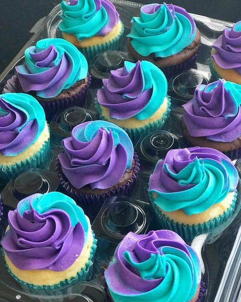 Princess Jasmine Birthday Party, Ariel Birthday Party, Monster Inc Birthday, Themed Treats, Mermaid Birthday Party Decorations, Jasmine Birthday, Mermaid Theme Birthday Party, Mermaid Cupcakes, Mermaid Birthday Cakes