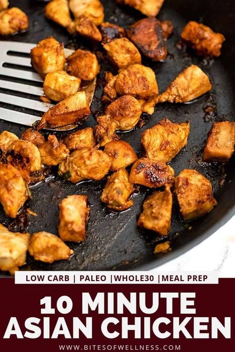 Meal Prep Gluten Free, Simple Weeknight Dinners, Pasta And Veggies, Rice Cauliflower, Easy Skillet Chicken, Whole30 Meal Prep, Easy Whole 30 Recipes, Asian Chicken Recipes, Clean Eating Chicken