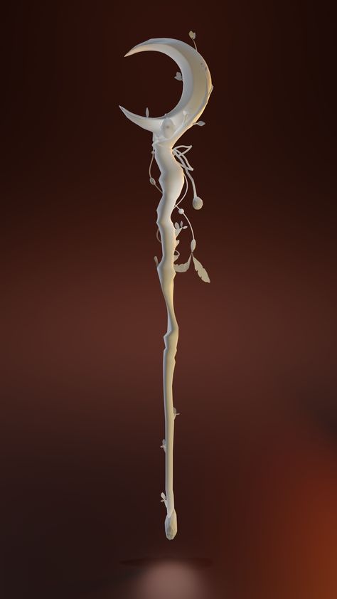 Just beginning to make 3D models. Beginner. It will be nice to know the disadvantages and errors. Staff Fantasy, Moon Staff, Staff Magic, Be Nice, Moon, Models, Quick Saves