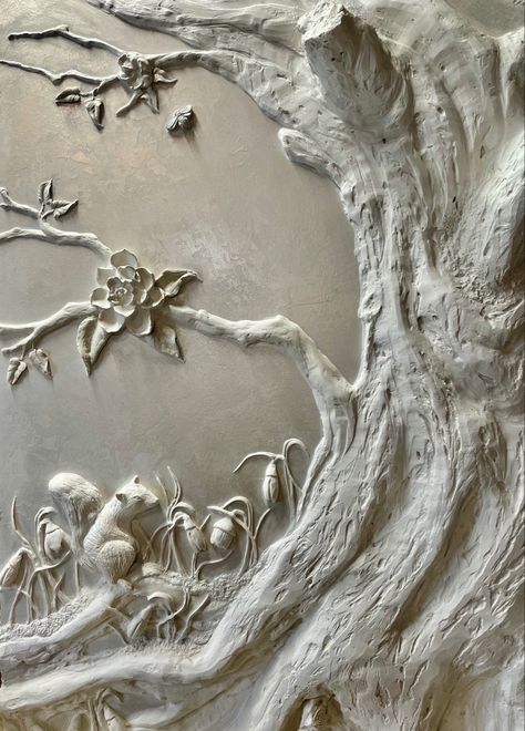 Mindy Leitner came for a class at my studio to learn how to work with plaster for creating Bas-Reliefs. She did an extraordinary job! Bas Relief Art, Drywall Art, Sample Board, Sculpture Art Clay, Plaster Wall Art, Diy Wall Art Decor, Clay Wall Art, Relief Sculpture, Textured Canvas Art