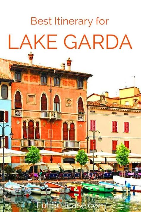 Italian Lakes Travel, Lake Garda Italy Things To Do, Italy Northern, Italy Trip Itinerary, Bucket List Europe, Italy 2023, Vacation 2024, Lake Garda Italy, Italy Destinations