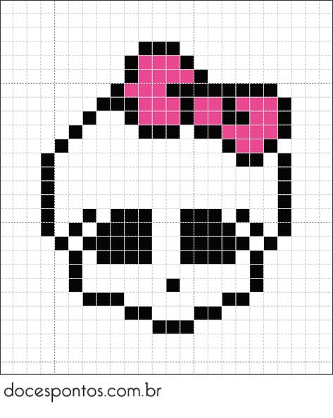 Y2k Pixel Art, Goth Pixel Art, Square Drawing, Graph Paper Drawings, Easy Pixel Art, Pixel Art Templates, Pixel Drawing, Diy Perler Bead Crafts, Pixel Crochet