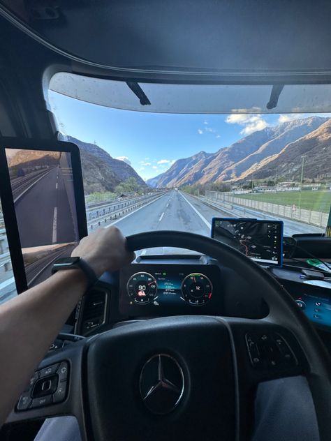 Truck Driver Female, Woman Truck Driver, Trucking Aesthetic, Truck Driver Aesthetic, Prayer Bored, Truck Format, Trucker Aesthetic, Female Truck Driver, Vision Board Activity