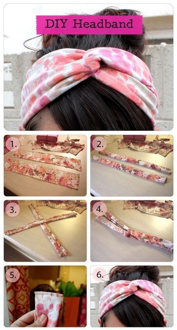 Fabric Headband Tutorial, Sewing Headbands, Headband Diy, Twisted Turban Headband, Diy Fashion Projects, Scrunchies Diy, Bag Sewing Pattern, Headband Tutorial, How To Make Headbands