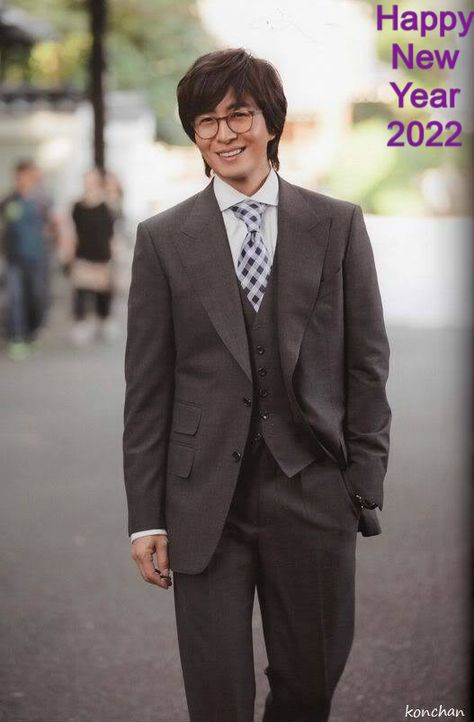 Bae Yong Joon, Happy New, Suit Jacket