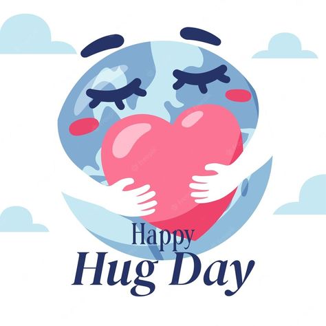 Hug Day, Happy Hug Day, Sending You A Hug, Premium Vector, Graphic Resources