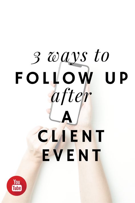 Hey Real Estate Agents! Have you just finished hosting a client appreciation event? There are 3 awesome ways to follow up after an event. Watch this video for my event follow up process - whether that's a virtual or in-person event - including ideas, my thank you email sample and more. Plus, grab your FREE 9-step touch plan for before, during & after an event (including scripts!) Real Estate Launch Party Ideas, Realtor Client Appreciation Events, Real Estate Client Appreciation Events, Appreciation Email, Email Sample, Client Appreciation Events, Realtor Tips, Becoming A Realtor, Therapy Business