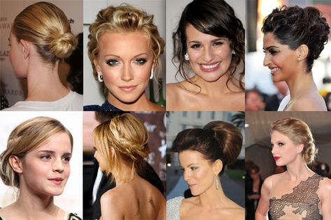 When looking for the right way to style your hair for an occasion, the usual thing to do is to flip through magazines or check out various hairstyle photos which you can mimic. One thing that is often forgotten by women when it comes to picking the hairstyle is that not everyone has the same … Partial Updo, Oval Face Shape, Prom Hair Updo, Easy Updo Hairstyles, Face Shape Hairstyles, Oval Face Shapes, Oval Face, Heart Face Shape, Scene Hair