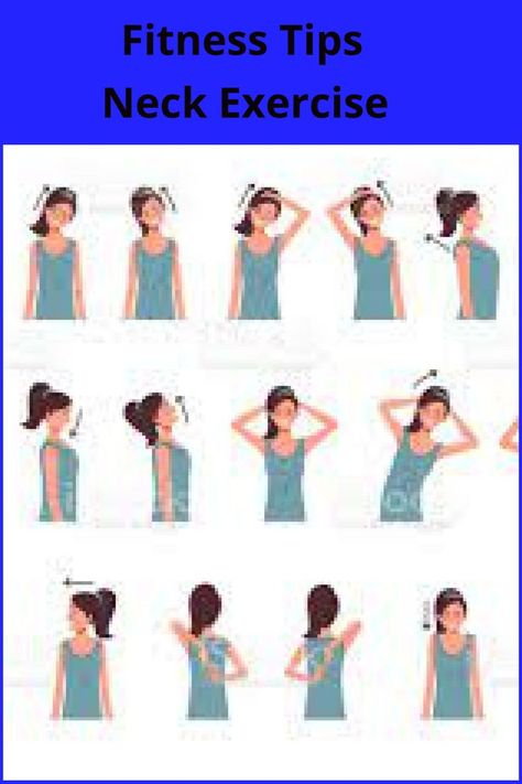 Fitness Tips Neck Exercise Straight Neck Exercise, Elongate Neck Exercise, Back Neck Fat Loss Exercise, Neck Stretch Exercise, Exercises To Elongate Neck, Quick Makeup Routine, Forward Head Posture Exercises, Neck And Shoulder Muscles, Neck Problems