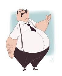 Fat Cartoon Characters, Character Design Cartoon, Man Illustration, Character Design Sketches, Fat Man, Art Et Illustration, Character Design Animation, Character Design Male, Character Sketch