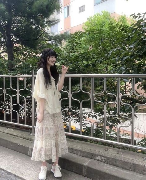 Preppy Japanese Fashion, Sawako Aesthetic Outfit, Sawako Core Outfit, Sawako Aesthetic Clothes, Sawako Clothes, Mori Kei Outfits Casual, Sawako Outfit Ideas, Sawako Fashion, Sawako Fits