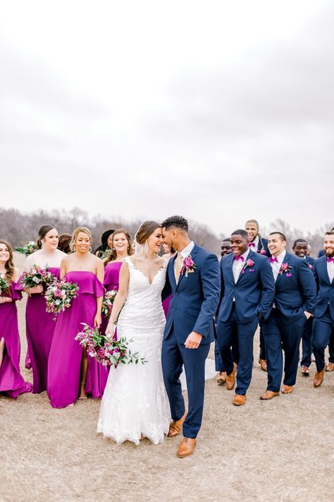 Navy And Fuchsia Wedding, Navy Magenta Wedding, Navy Blue Fuschia And Gold Wedding, Fuschia Navy Wedding, Fushia And Blue Wedding Theme, Fushia And Navy Blue Wedding, Wedding Colors Fuschia, Fuschia And Navy Wedding, Hot Pink And Blue Wedding Theme