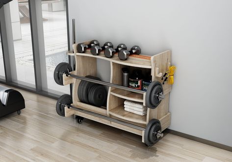 Gym Equipment Storage, Furniture Australia, Gym Rack, Home Gym Storage, Gym Organizer, Diy Gym Equipment, Leg Exercise, Diy Home Gym, Diy Gym