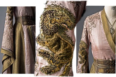 Michele Clapton & Michele Carragher | Art is __ Michele Clapton, Cersei Lannister Costume, Michele Carragher, Got Costumes, Game Of Thrones Costumes, Trendy Embroidery, London College Of Fashion, Fantasy Dresses, Costume Designer