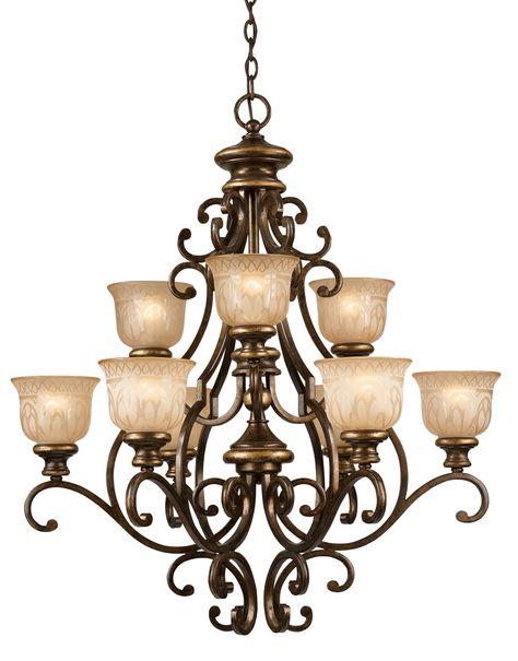 Norwalk 9 Light Chandelier Transitional Chandelier, Crystorama Lighting, Transitional Lighting, Wrought Iron Chandeliers, Chandeliers Lighting, Tuscan Decorating, Iron Chandeliers, Glass Globes, Traditional Chandelier