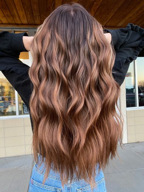 Auburn Hair Shadow Root, Red Ash Hair, Cool Tone Copper Hair, Ash Copper Hair, Braided Faux Hawk, Brunette Roots, Waterfall Braid Hairstyle, Faux Hawk Braid, Girls Hairdos