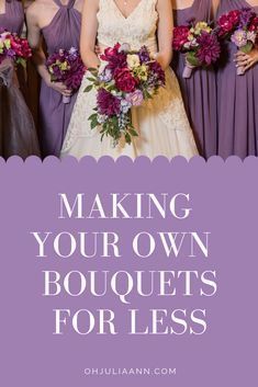 DIY (Cheap!) Bridal and Bridesmaid Bouquets using Silk/Fake Flowers Silk Wedding Bouquets Diy, Silk Flower Bridal Bouquet Diy, Fake Wedding Flowers Bouquets, How To Make Bridesmaid Bouquet With Fake Flowers, Diy Bride Bouquet Fake Flowers, September Bouquet Wedding, Diy Fake Flowers, Diy Wedding Bouquet Fake Flowers, Wedding Bouquet Fake Flowers