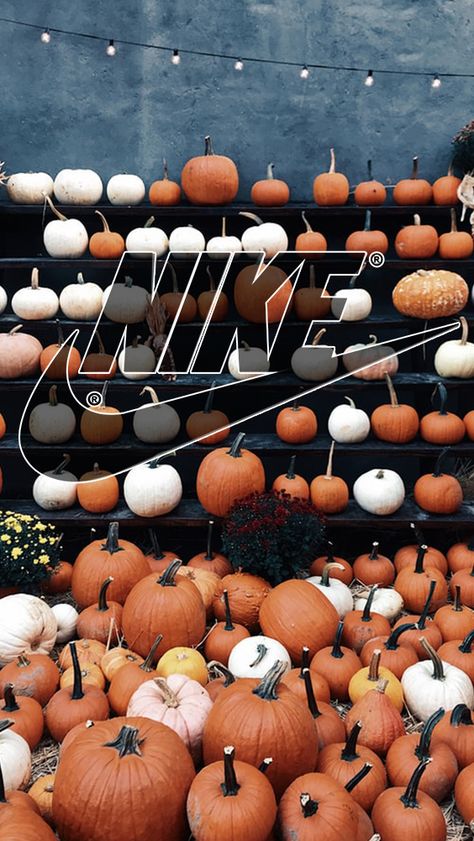 Fire Wallpapers, Nike Poster, Wallpaper Sky, Nike Snkrs, Iphone Wallpaper Sky, Nike Wallpaper, Fall Wallpaper, Halloween Wallpaper, Pumpkin Patch