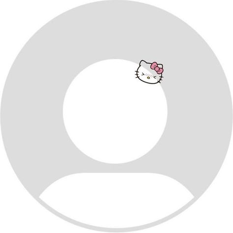 Hello Kitty Pfp Default, Ig Default Pfp, Hello Kitty Default Pfp, Pb Bilder Instagram, No User Pfp, Profile Hello Kitty, Hello Kitty Profile Pic, Pp Insta, Default Pfp Aesthetic