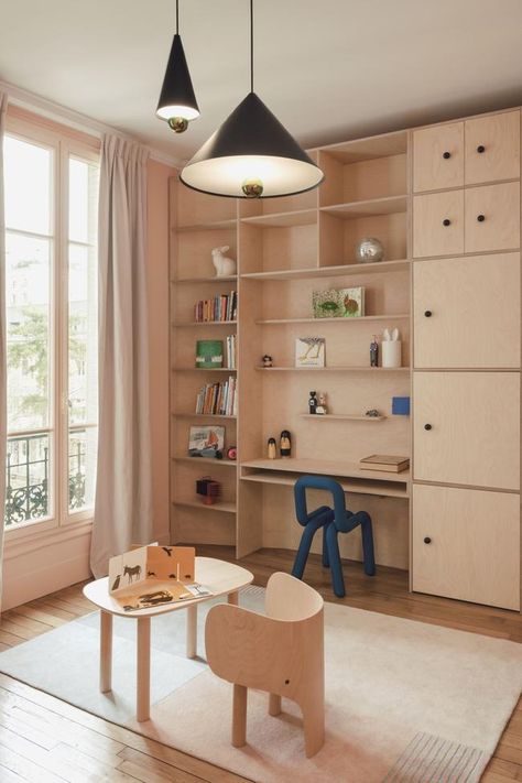 Paris Apartment Home Design Ideas: French House Inspiration - Vogue Australia Chic Parisian Apartment, Haussmann Paris, Elephant Table, Apartment Projects, Apartment In Paris, Parisian Apartment, Bunk Room, Kids Bedrooms, Paris Apartments