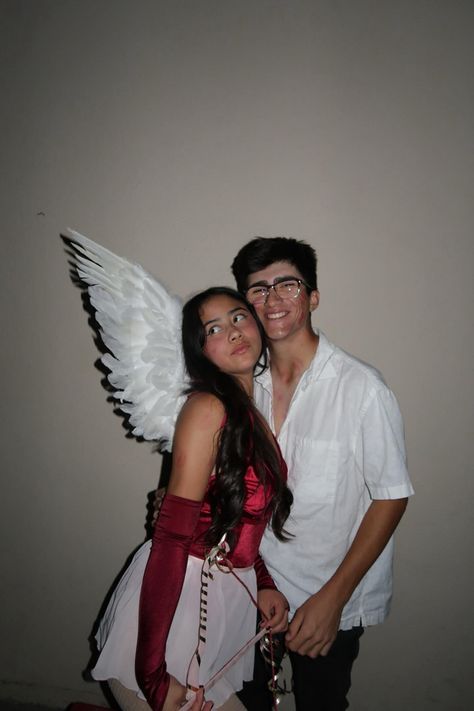 halloween costume inspo cupid and lovestruck 💌 Cupid Costume Men, Cupid Costume, Couple Costumes, Costume Inspo, Couples Costumes, Mens Costumes, Halloween Ideas, Halloween Costume, Halloween Costumes