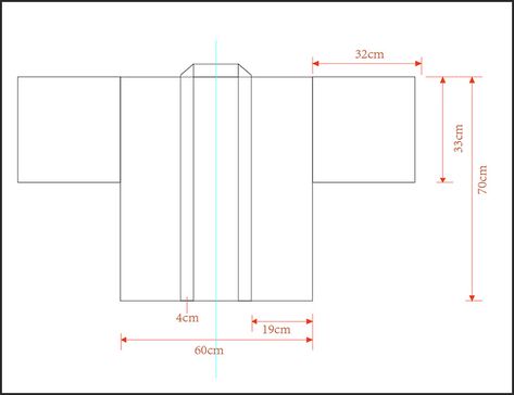 Kimono Jacket Sewing Pattern, Haori Pattern, Kimono Sewing Pattern, Gilet Kimono, Diy Kimono, Japanese Sewing Patterns, Mode Kimono, Japanese Sewing, Jacket Pattern Sewing