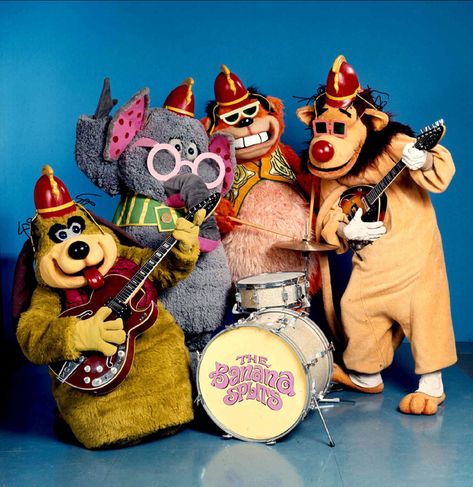 Banana Splits Tv Show, The Banana Splits Show, The Banana Splits, Banana Splits, 80 Cartoons, William Hanna, Morning Cartoon, Classic Cartoon Characters, 90s Cartoons