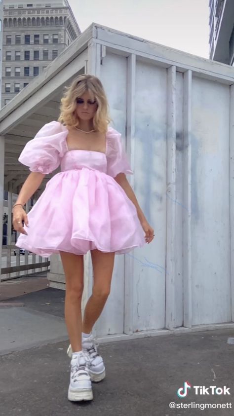 Fluffy Dresses Short, Pink Puff Dress Outfit, Short Pink Puffy Dresses, Cute Puffy Dresses Short, Puffy Pink Dress Short, Short Poofy Prom Dresses, Pink Puffy Dresses Short, Poofy Short Dresses, Pink Dresses For Birthday