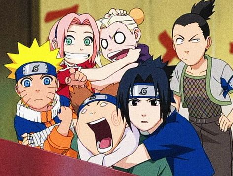 equipo 7 y equipo 10 Sasuke Shippuden, Anime Group, Naruto Teams, Naruto Fan Art, Naruto Sasuke Sakura, Naruto Cute, Naruto Funny, Team 7