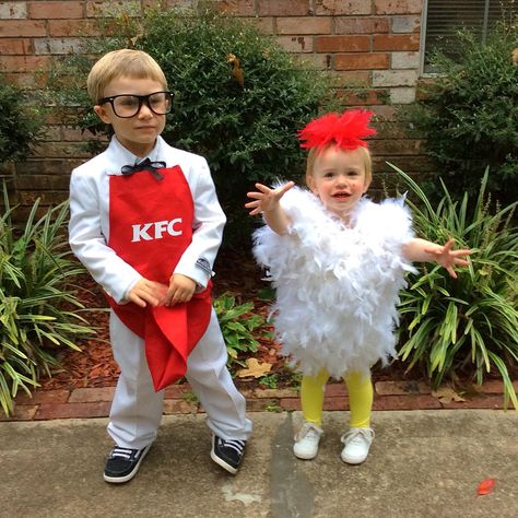 Halloween Costume For Brother And Sister, Brother Sister Halloween Costumes Baby Matching, Duo Halloween Costumes Brother And Sister, Matching Halloween Costumes For Brother And Sister, Diy Brother And Sister Halloween Costume, Brother Sister Costume Ideas, Sister And Brother Costumes Halloween, Toddler Sibling Costumes, Boy Girl Sibling Halloween Costumes