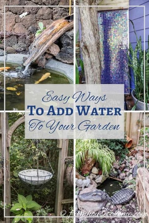 Water Features For The Yard, Ground Water Feature, Water Feature Ideas, Japanese Inspired Garden, Diy Water Feature, Water Feature Wall, Outdoor Water Features, Garden Wallpaper, Diy Water