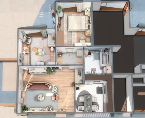 Sims 4 Appartement Plan, Sims 4 Pinecrest Apartments 404 Layout, Sims 4 Apartment Layout Eco Lifestyle, Family Apartment Sims 4, Sims 4 1 Bedroom Apartment, Sims 4 Apartment Layout, Sims 4 San Myshuno Apartment Layout, Sims 4 Houses Layout, Sims Free Play