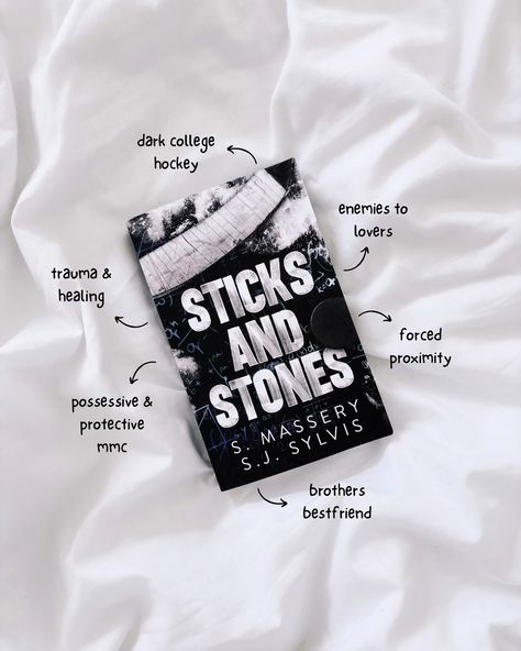 sticks and stones | s massery & sj sylvis ♡ what is your first read in april? 🌿🌷☁️ ☆☆☆☆☆/5 omg this book was phenomenal! I honestly couldn’t put it down! brb while I run to read everything s massery & sj sylvis have ever written 🏃 Tiktok Books To Read, Books Recs, Clean Romance Books, Supernatural Books, Books Tbr, Romance Books Worth Reading, Fiction Books Worth Reading, Book Reading Journal, Book Wishlist