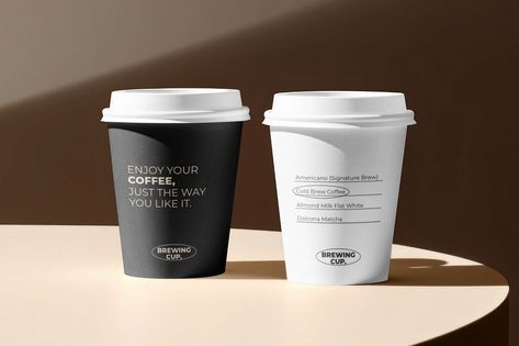 Coffee Paper Cup, Squirrel House, Paper Coffee Cups, Coffee Cup Mockup, Mockup Product, Cup Mockup, Cosmetics Mockup, Black And White Coffee, Paper Coffee Cup