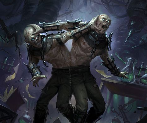 ArtStation - Necroduality - MTG Innistrad, Billy Christian Mtg Innistrad, Mtg Vampire, Gothic Setting, Zombie Skeleton, Zombie Head, Npc Ideas, Curse Of Strahd, Mtg Art, Zombie Art