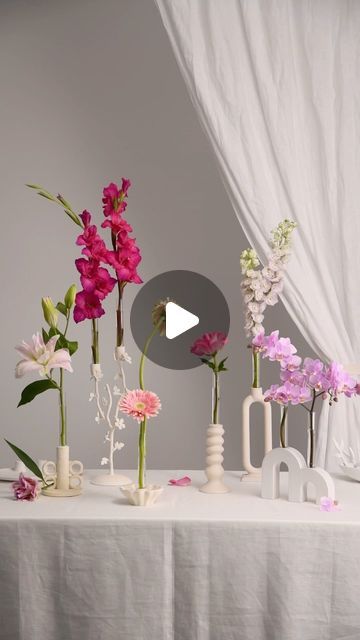 Base Vase on Instagram: "Let’s give these taper candle holders some LIFE with Base Vase; the one and only bud vase designed to fit standard taper holders! 🌱🌷🌿

Taper holders from ⬅️ to ➡️

@bloomingville 
@anthropologie 
Vintage Red Wing 
@studiomcgee from @target 
@crateandbarrel 
@worldmarket 

#budvase #budvases #candelabra #tapercandles #interiordesign #floraldesign #interiordesigner #florist #floristry #homedecorideas #interiordesignideas #springflowers #springtablescape #homedecor #homedecoration #homestyle" Balcony Plants, Taper Holders, Spring Tablescapes, Taper Candle Holders, Red Wing, Vase Design, The One And Only, Taper Candles, Bud Vase