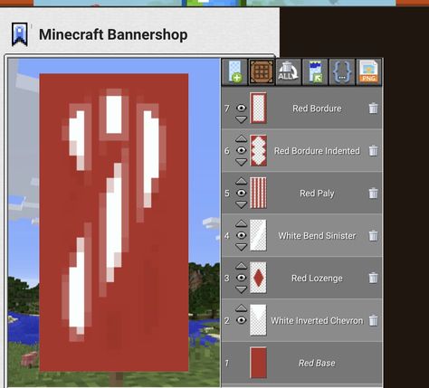 Candy cane Minecraft Candy Cane, Minecraft Christmas Banner, Mincraft Baners, Banners Minecraft, Cool Minecraft Banners, Mc Banner, Minecraft Banner Patterns, Banner Patterns, Capas Minecraft