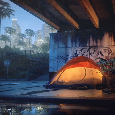 Illustrating Homeless Architecture Homeless Illustration, Homeless Architecture, Homeless Photography, Homelessness Art, Homeless Aesthetic, Homeless Art, Hostile Architecture, Homeless Encampment, Urban Ideas